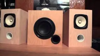 Demo clip of my custom built speakers (Fostex FE126En & TB W6)