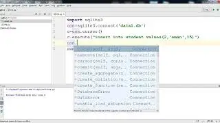 33 - insert data in sqlite3 part 1