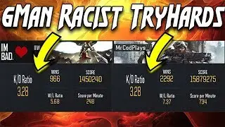 6MAN 3KD RACIST SND TRYHARDS EXPOSED IN BLACK OPS 3 (BO3) Game 1