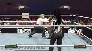 WWE 2K25: Mr. Piranha VS. Hugh Jackman