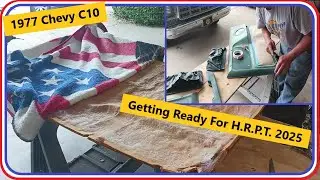 How to Make Your Headliner and Door Panels While Getting the 1977 Chevy C10 Ready for Hot Rod Power