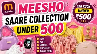 Meesho saree collection under 500rs.#meesho #meeshofinds #fashion #heenavyasvloger #video