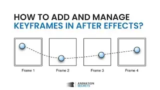 HOW TO ADD AND MANAGE KEYFRAMES IN AFTER EFFECTS? | What is KEYFRAME? | Learn Animation