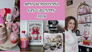 ESTACION MINI REPOSTERIA 💝💐SAN VALENTIN 2026#decoration #valentinesday #diy #hogaracogedor #Amazon