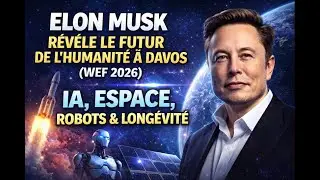 Elon Musk R&eacute;v&egrave;le le Futur de l&rsquo;Humanit&eacute; &agrave; Davos (WEF 2026) : IA, Espace, Robots & Long&eacute;vit&eacute;