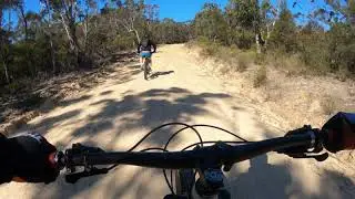 Woodford to Glenbrook & Nepean river look out 33km mtb ride 2020 (Need for Speed ride) Pt2.