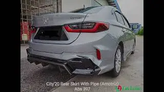 Honda City 2021 2024 Amotriz Bodykit Skrit