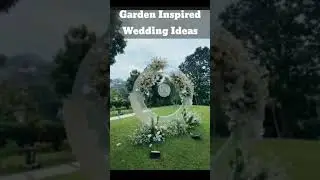 Garden Inspired Wedding Decoration ideas #shorts