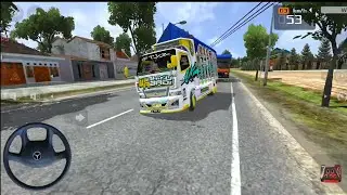 Truck Oleng Canter Wahyu Abadi Ugal Ugalan di Jalan🤯 Mod Bus Simulator Indonesia