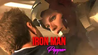 Iron Man 3 Tony Saves Pepper Scene 4K 60FPS Status | Happier X Perfect Audio Edit Status | 4K Marvel