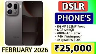 Top 5 Best Smartphones Under ₹25000 ⚡ February 2026