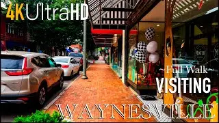 Waynesville - 4K Ultra HD - North Carolina - Peaceful Walk