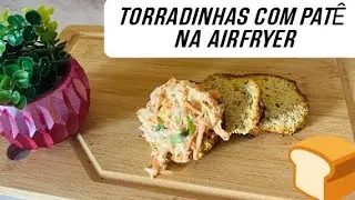 TORRADINHAS DE AVEIA CASEIRAS NA AIRFRYER