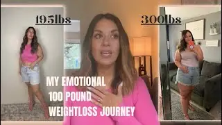 Emotional 100 pound weight loss journey | Natural Weight Loss | TRIM? | Size 20 to a size 12