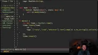 Rust - тег и фильтр HashSet