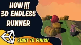 How To Make Endless Runner - Temple Run game in Unity3D | Unity Beginner Tutorial Coding