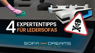 Ledersofa reinigen Hausmittel I Reinigung und Pflege von Ledersofas