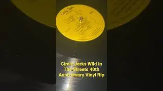 Circle Jerks 40th Anniversary Vinyl Promo