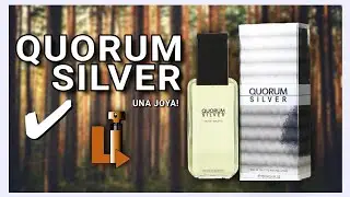 📍QUORUM SILVER 🐺 | Perfume 🌲AMADERADO, MUY MASCULINO 🪵
