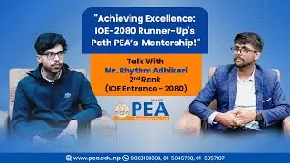 Rhythm&rsquo;s Study Techniques | IOE - 2080, 2nd Rank | Mr. Rhythm Adhikari with Er. Dipak Dahal | Ep. 14
