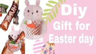 Handmade cute gift🌷✨️ideas/diy gift ideas for Easter day/cute💖and easy paper crafts#trending#diycard