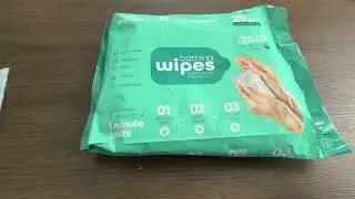 No Rinse Bathing Wipes Just Add Water Cleansing Sponge