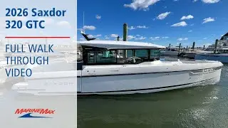 Saxdor 320 GTC 2026 года продаётся в MarineMax, Норуолк, Коннектикут