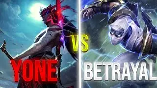 Betrayal vs Yone Mid | Euw Master 200lp+