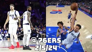 Dallas Mavericks Team Highlights vs the 76ers (02.05.2024)