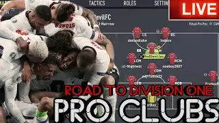 FIFA 22 Pro Clubs Road To Glory LIVE STREAM With subs!!