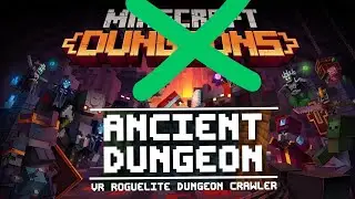 Minecraft Dungeons But in VR?! : Ancient Dungeon VR Beta