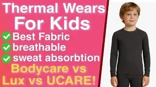 Best Kids Thermal Wear 2025 | Amazon's Best-Selling Thermals | Winter Wnnerwear for Kids | Kids Wear