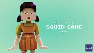 Squid Game | Voxel art | voxEdit
