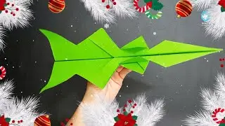 This Christmas Paper Airplane Will BLOW Your Mind 🎅