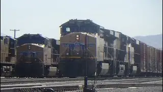 UP 5610 Arriving at Indio for the helpers. (Part 2/ New edit system)