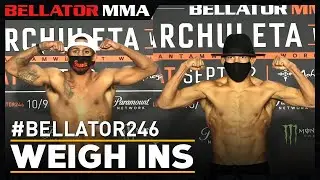Weigh Ins | Bellator 246: Archuleta vs. Mix