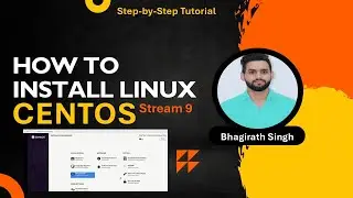 How to Install Centos Stream 9  on VMWare | Complete Centos Linux install Guide 2025 | Class-3