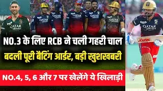 IPL 2023 : Biggest good news for RCB before 13th match |No.3, 4, 5, 6 और 7 के लिए मिले तूफानी खिलाड़ी