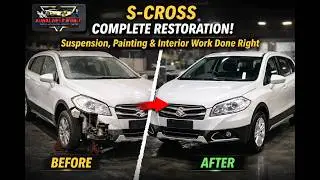 S-Cross Complete Restoration | Suspension, Painting & Interior Work Done Right 🚗✨