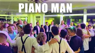 Piano Man played by Boston Premier | A Highly Rated Boston Wedding Band