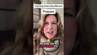 Calming Interview Nerves  #interview #interviewpreparation #interviews #anxiety #career