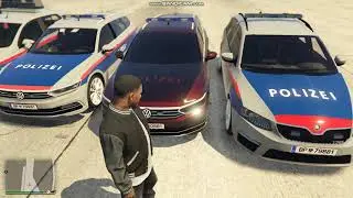 GTA 5 Austria Plice cars pack &Ouml;sterreichische Polizei Wagen