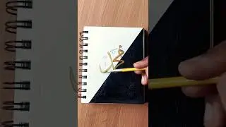 Prophet Muhammad (pbuh) calligraphy painting 🎨#prophetmuhammad #soloart30 #art #ytshorts #painting