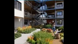 2024 Virtual Fly Thru of CoHousing Houston - Narrated