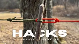 Bushcraft Loops, Rods, and Tensioners - Easy Camp Tricks to get you to an advanced level!