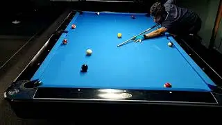 15 ball American Pool practice routine I saw from pro player David Alcaide