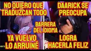 SYLVEEY MUY TRISTE POR LA BARRERA DEL IDIOMA, DAARICK SE PREOCUPA Y LOGRA HACERLA FELIZ (COMPLETO)