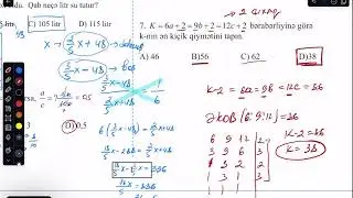 Pi Yayımları. RFM sınaq 6 cı sinif (riyaziyyat)