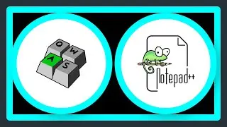 Notepad++: Ctrl-S does not Save, instead inserts [DC3]; Ctrl-F inserts [ACK]
