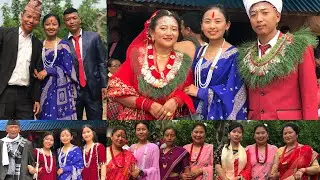 काका को बिहेमा जन्ती जादै गर्जा परिवार 😊|| पन्चे बाजा मा सालि भेनाको कडा नाच||Magar Wedding Video